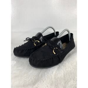 Alex Flex Comfort Women’s Flats Black Suede Size 10W